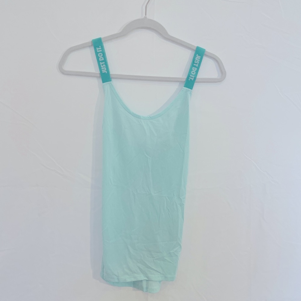 Mint green Nike tank
